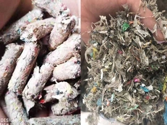 2000 時間 埋立場 MSW RDF 廃棄物 粒粉製造機 7.5kw